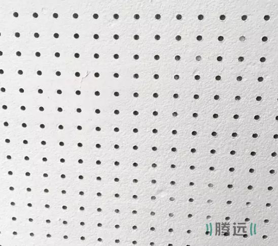 半穿孔珍珠岩穿孔复合吸声板安装样板图、示意图