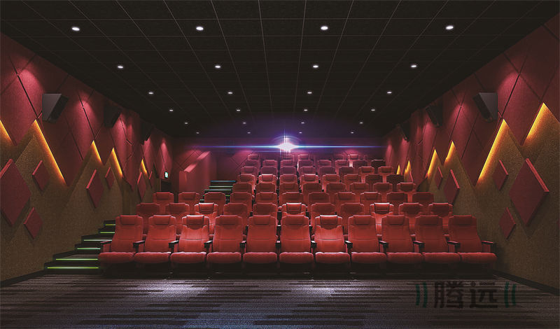 广西桂林万达影院 黑玻纤