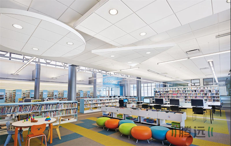 四川宜宾实验中学 玻纤吸音板